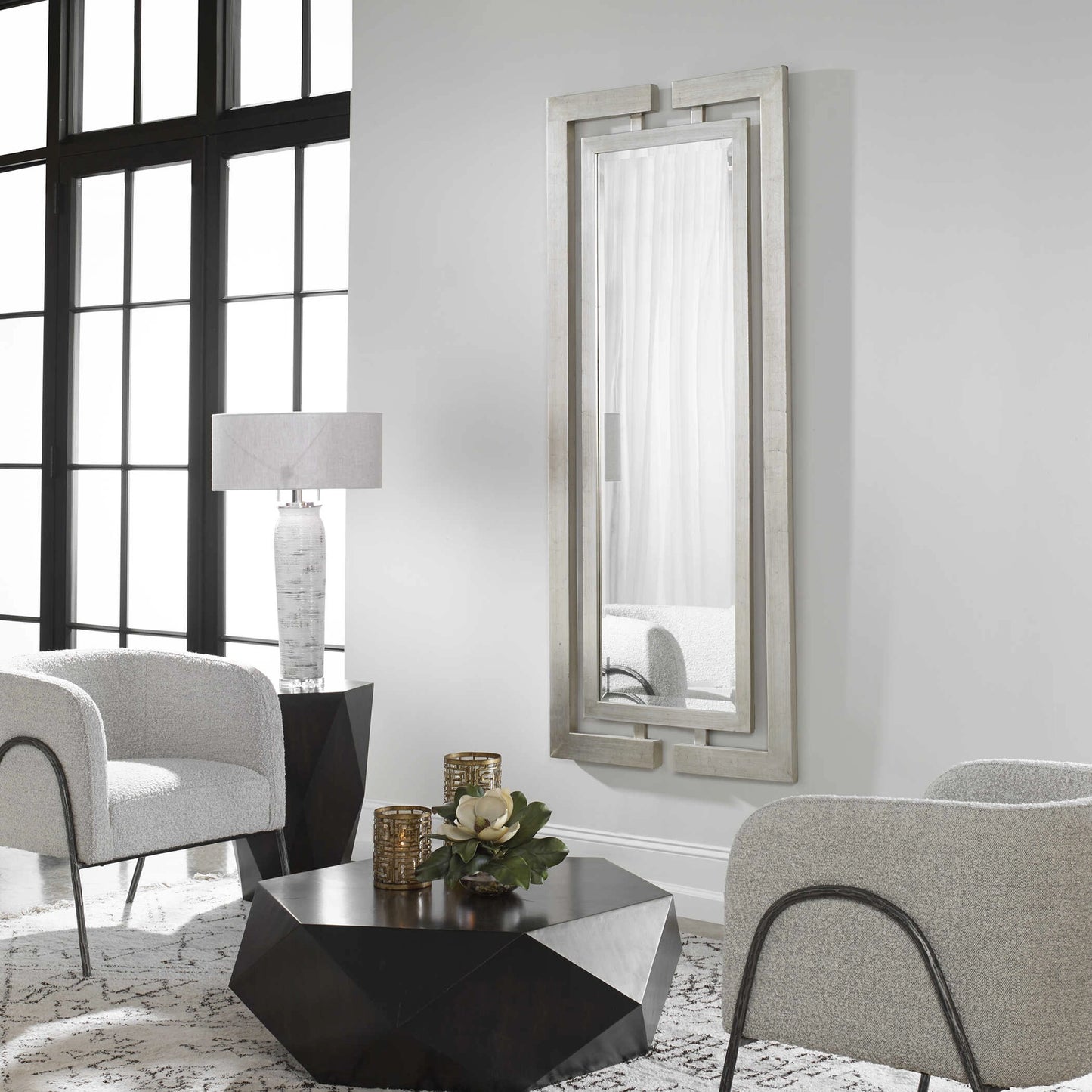 Uttermost Jamal Silver Mirror