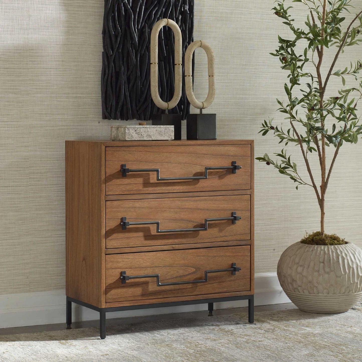 Uttermost Jory Natural Wood Accent Chest
