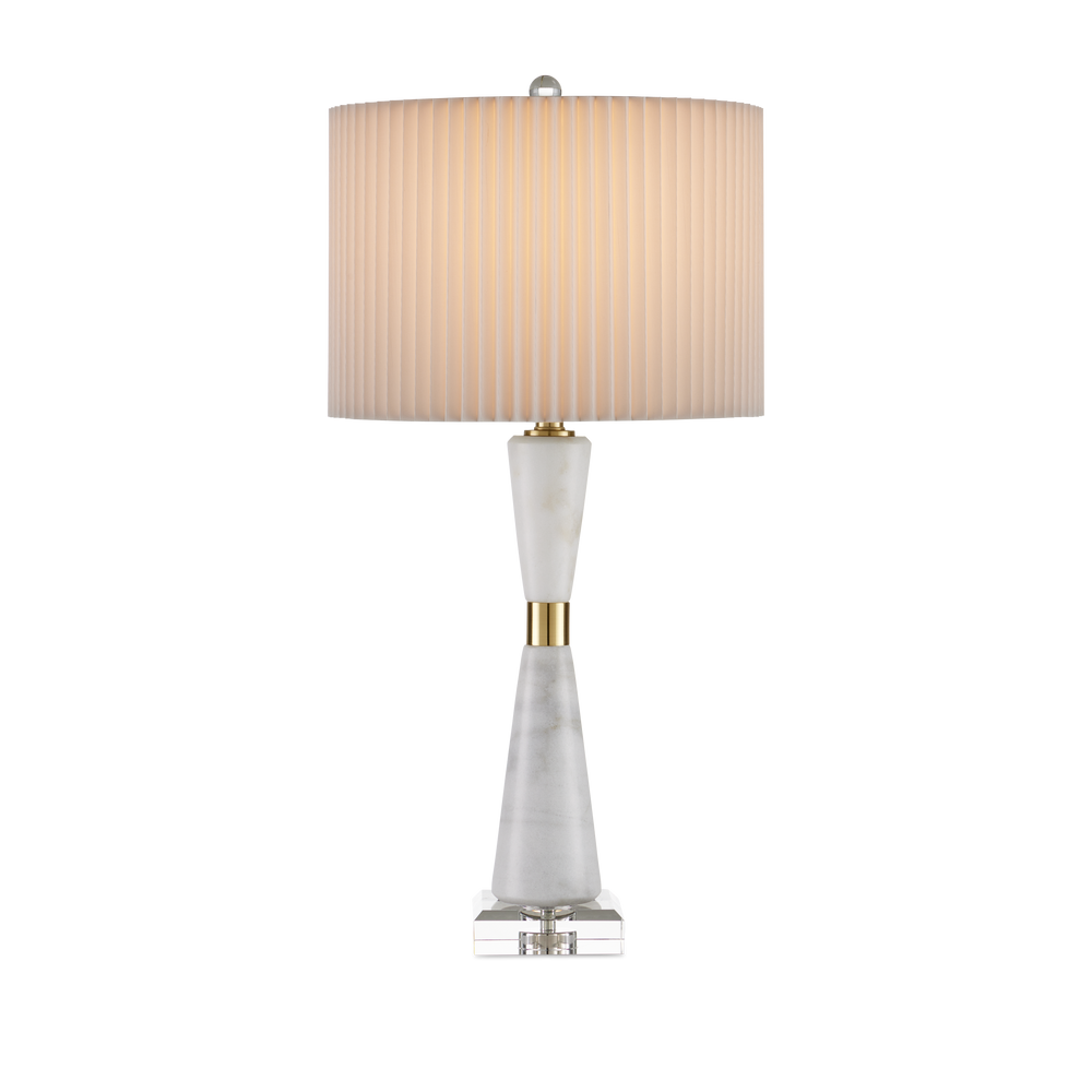 Edelmar White Table Lamp.