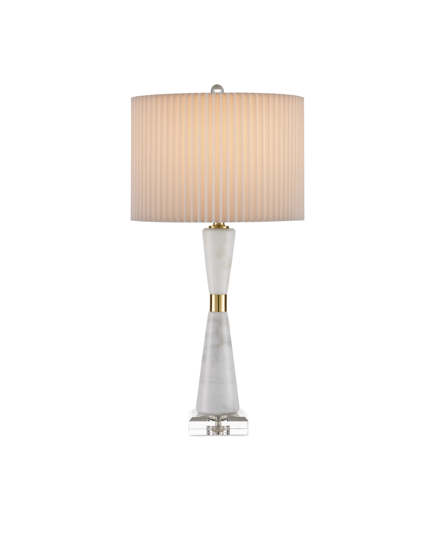Edelmar White Table Lamp.
