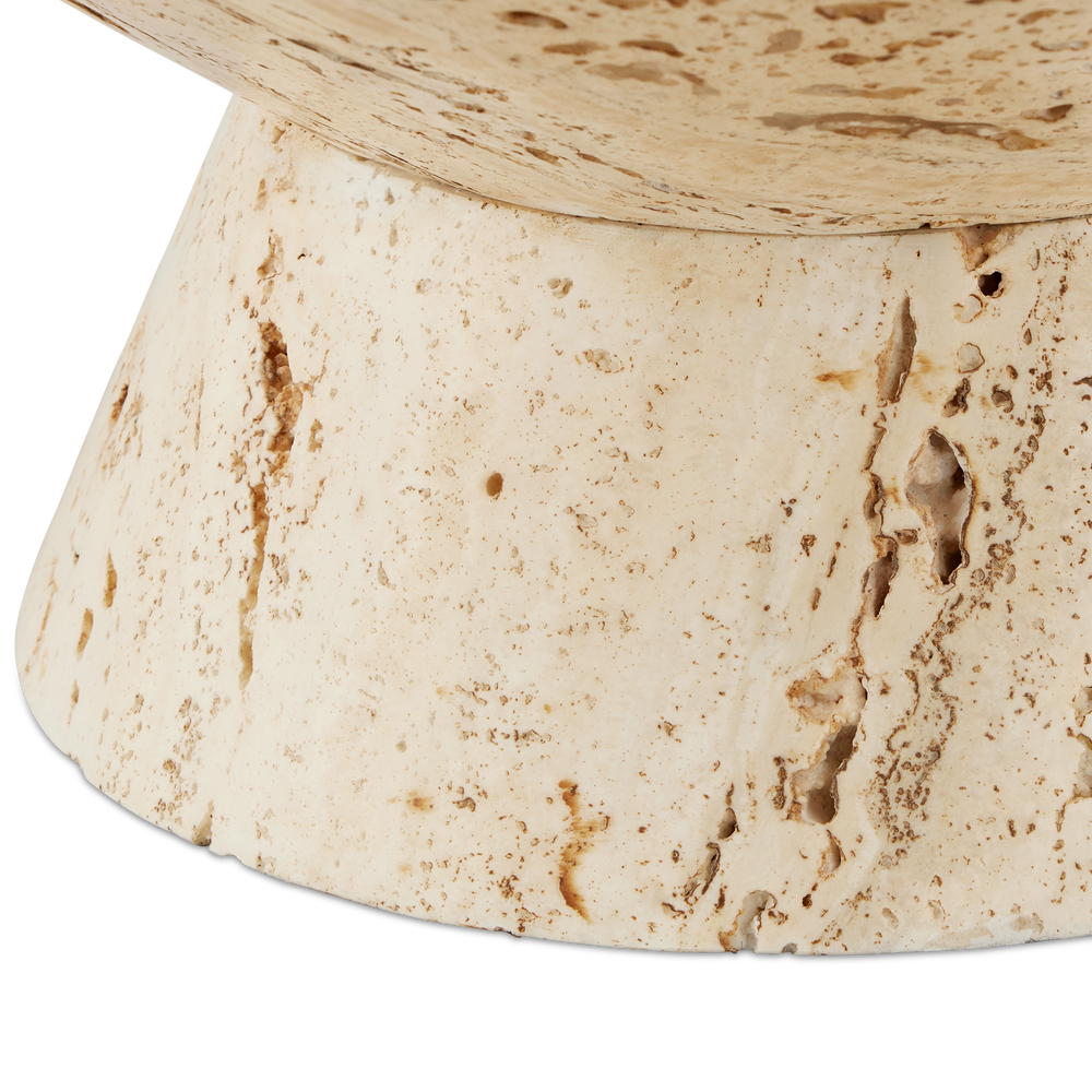 Lubo Travertine Small Bowl.
