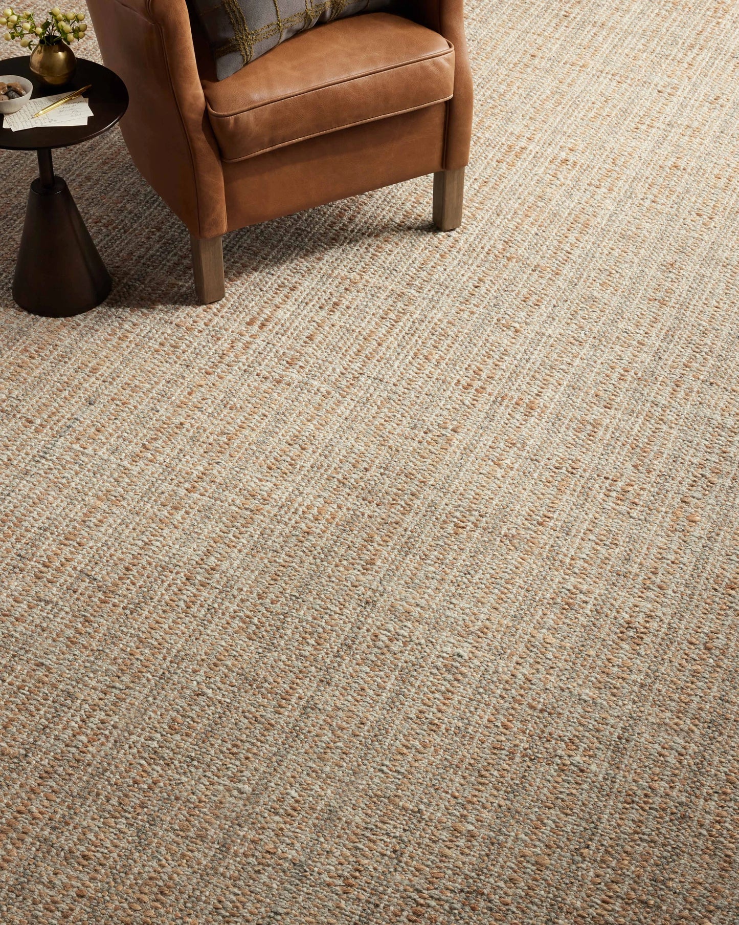 Jean Stoffer x Loloi Cornwall Lt Grey / Natural 2'-6" x 9'-9" Runner Rug