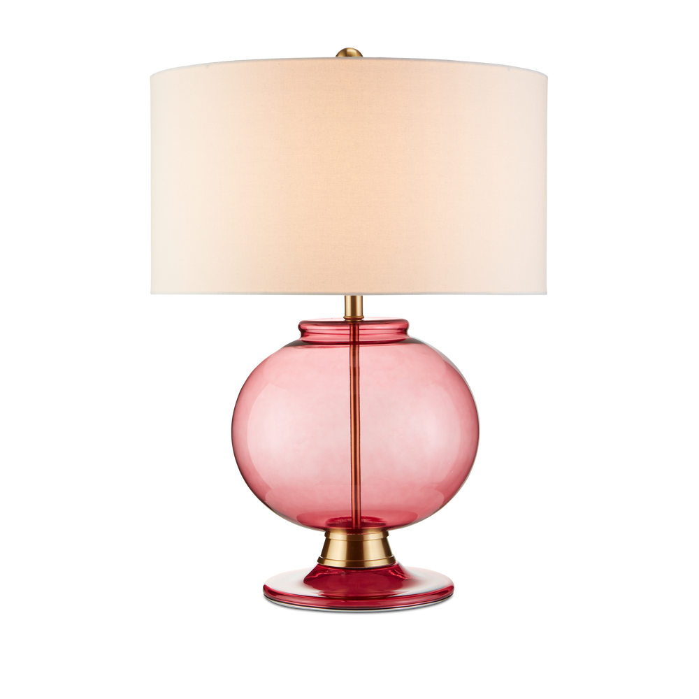 Jocasta Red Table Lamp.