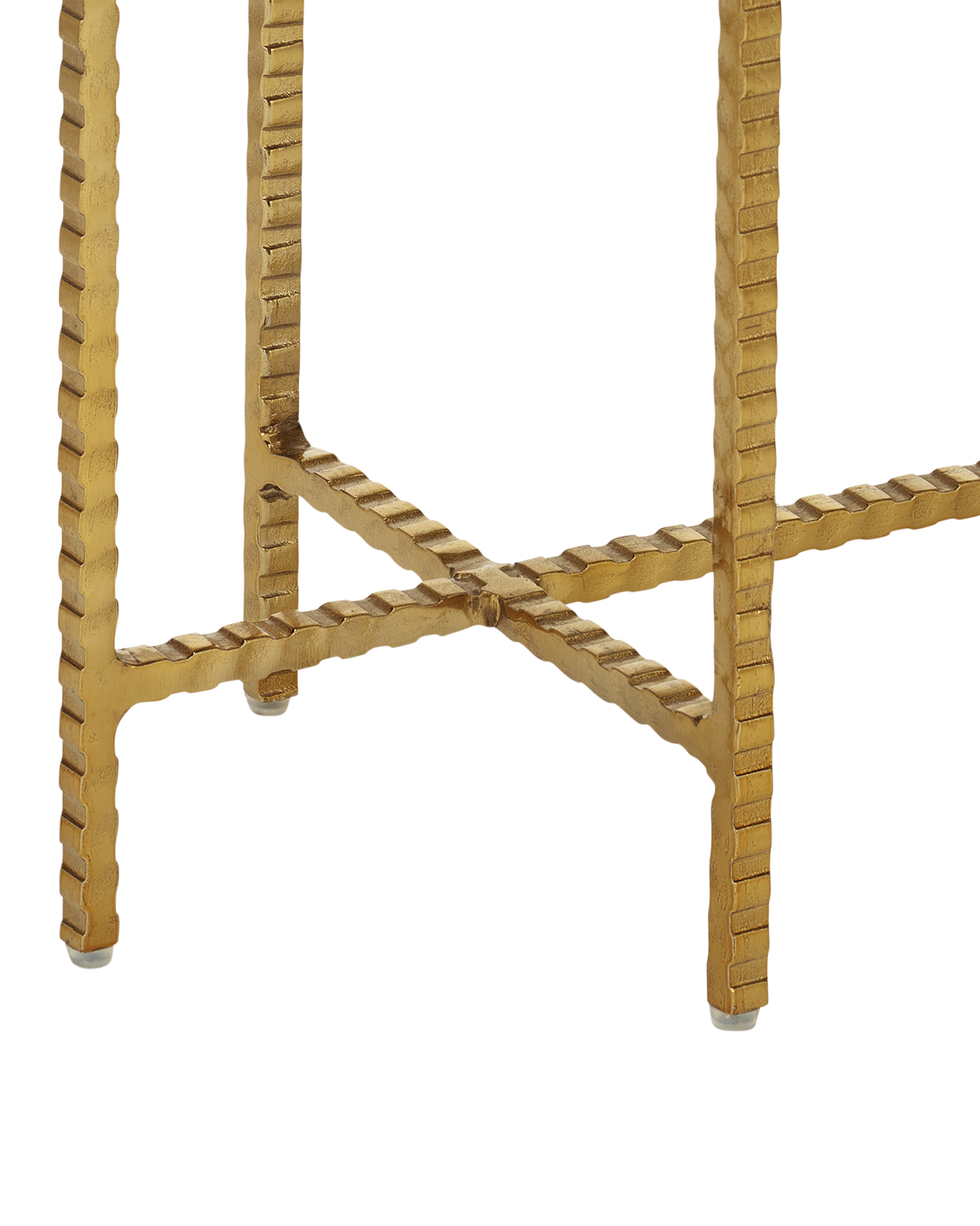 Flying Marble Gold Side Table - Thumbnail 5