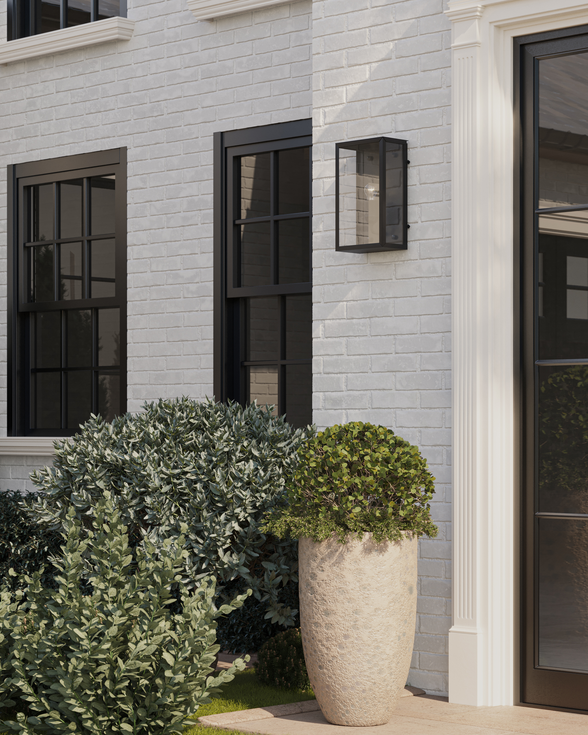 Royster Black Outdoor Wall Sconce - Thumbnail 5