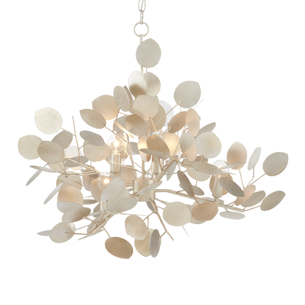 Lunaria Large Silver Chandelier