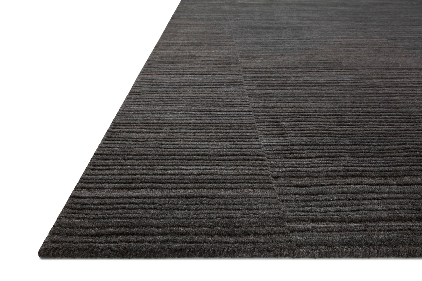 Amber Lewis x Loloi Lou Charcoal 7'-9" x 9'-9" Area Rug