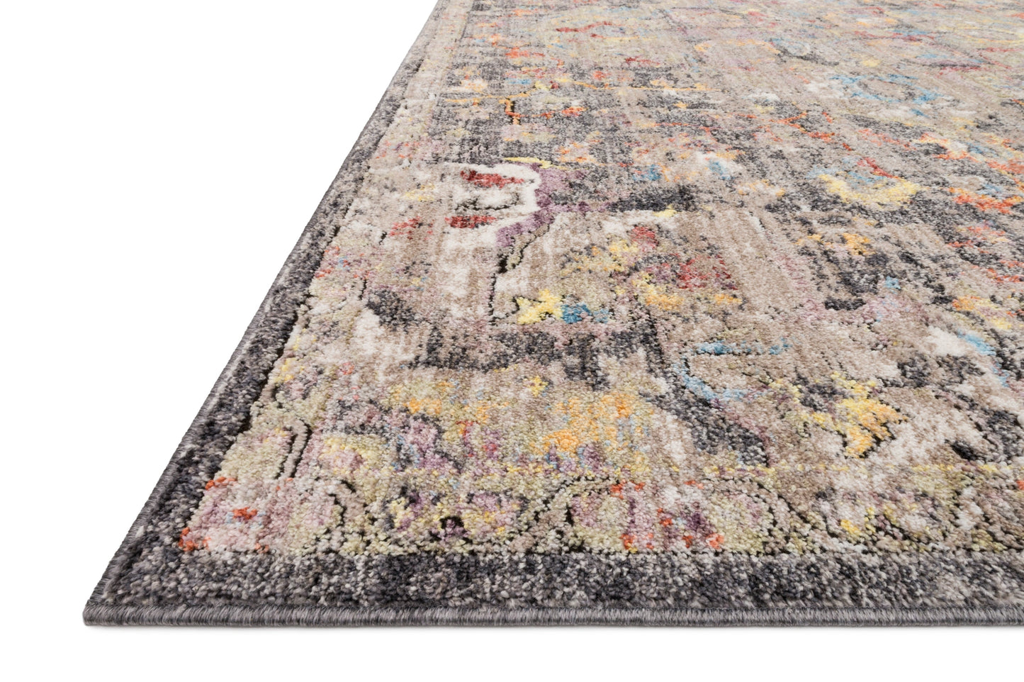 Loloi Medusa Charcoal / Fiesta 12'-0" x 15'-0" Area Rug