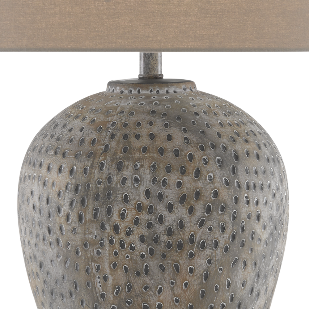 Junius Gray Table Lamp.