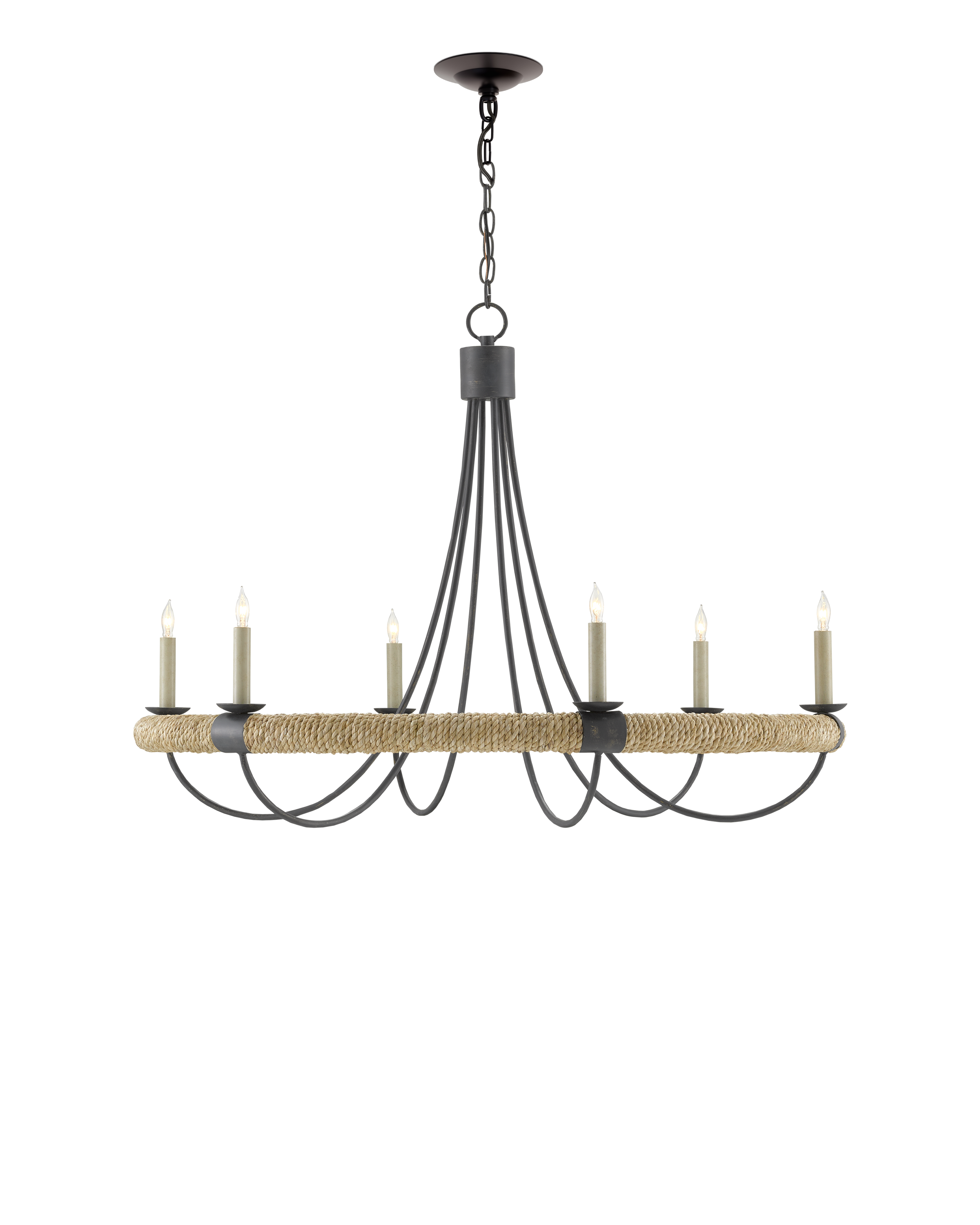 Currey & Company Shipwright Chandelier