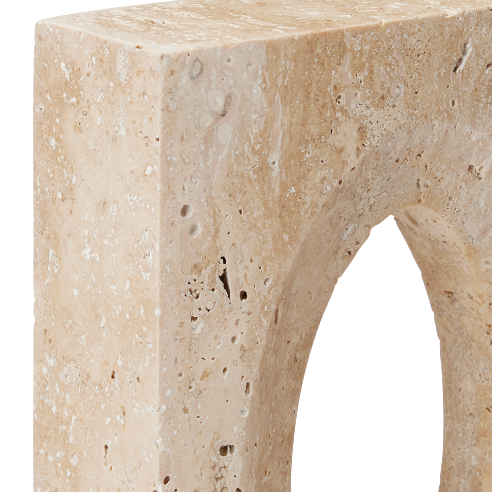 Demi Travertine Bookends Set of 2.