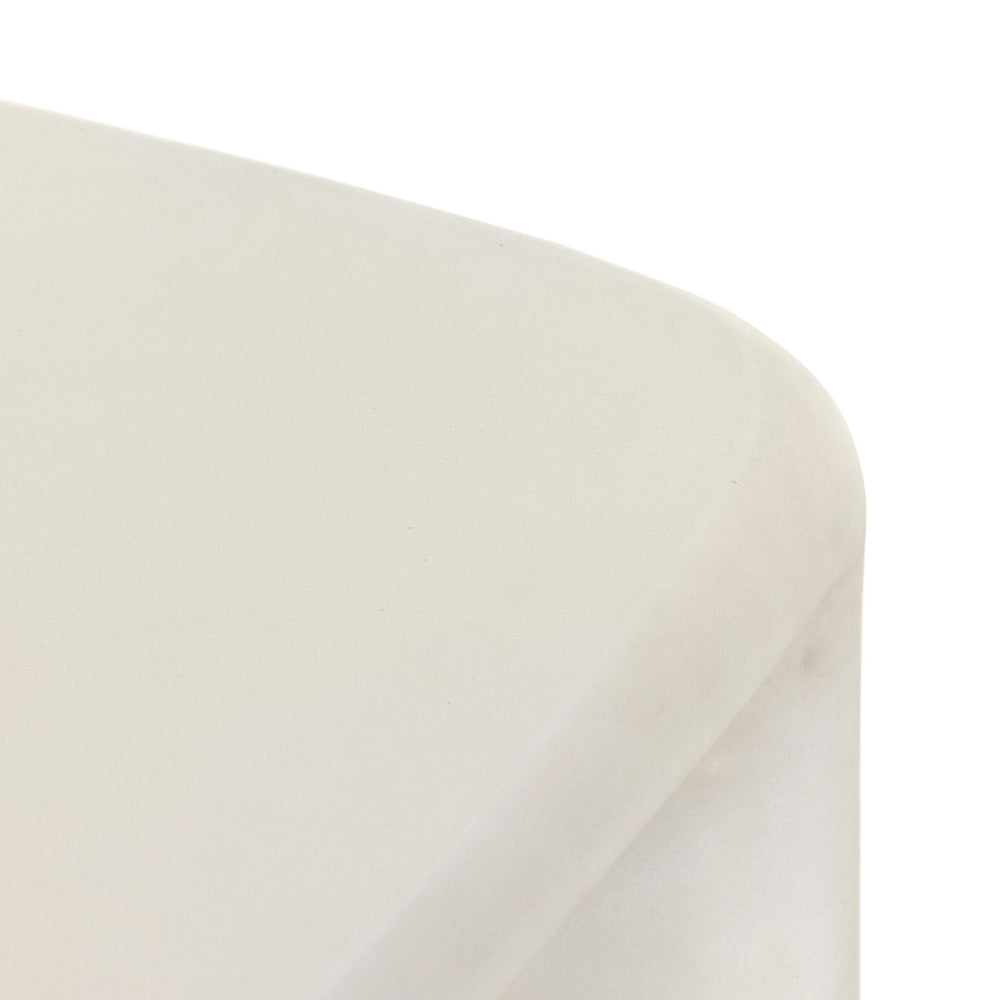 
                      
                        Dante End Table - White Concrete
                      
                    