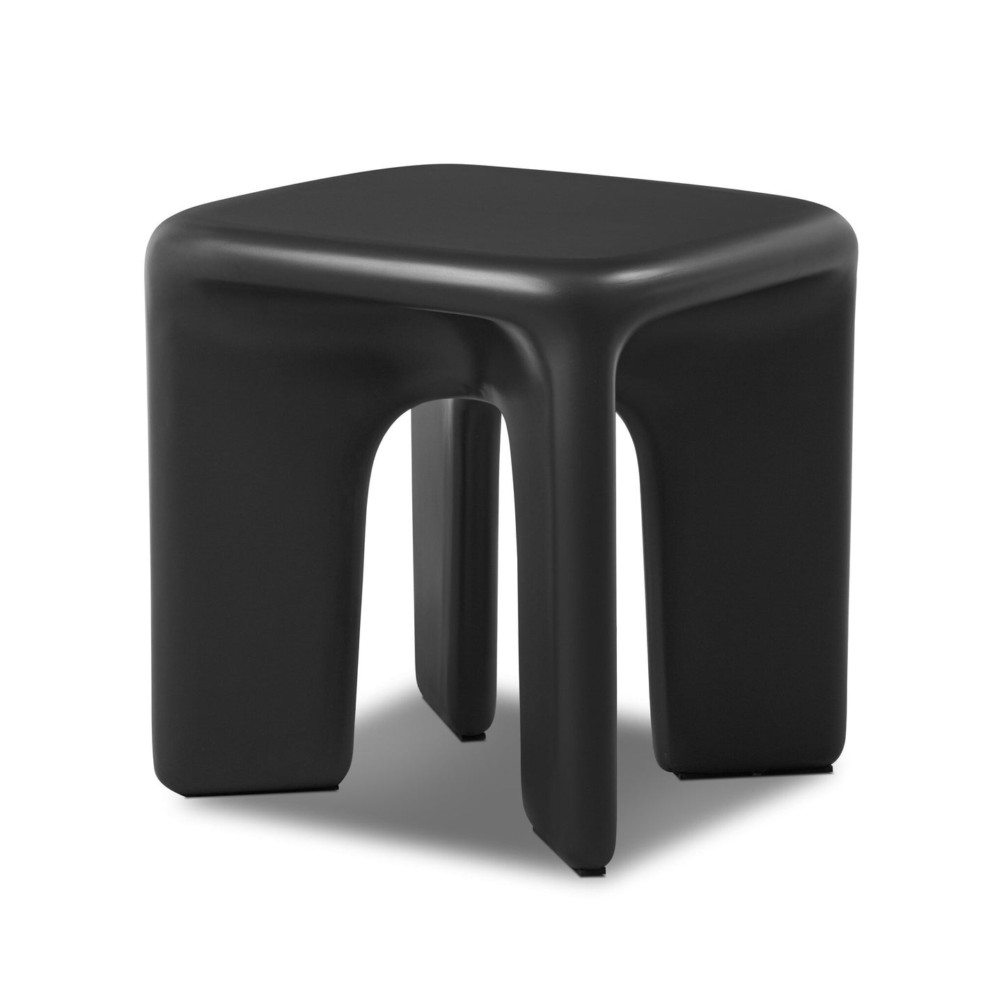 Dante End Table - Black Concrete
