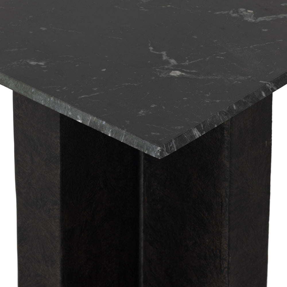 
                      
                        Terrell End Table - Black Marble
                      
                    