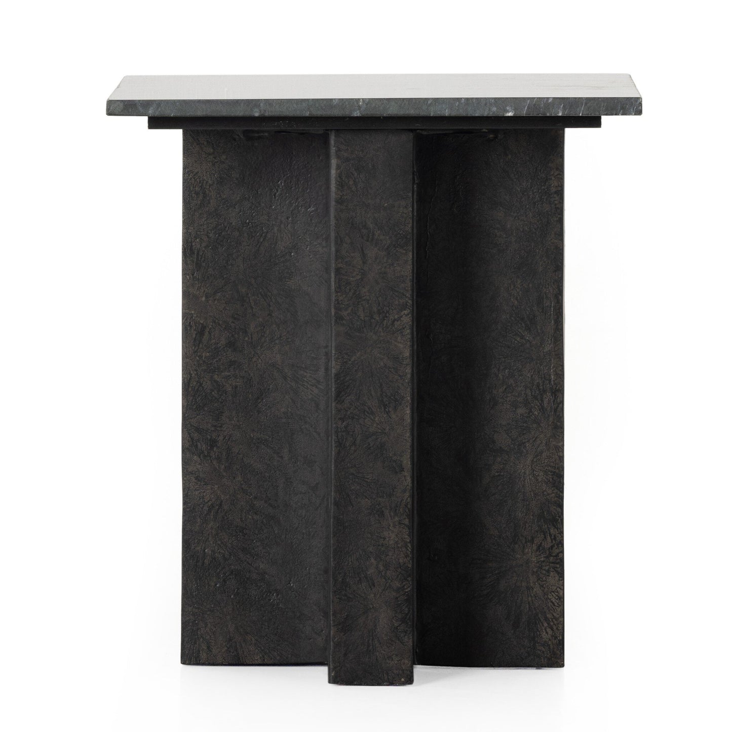 Terrell End Table - Black Marble