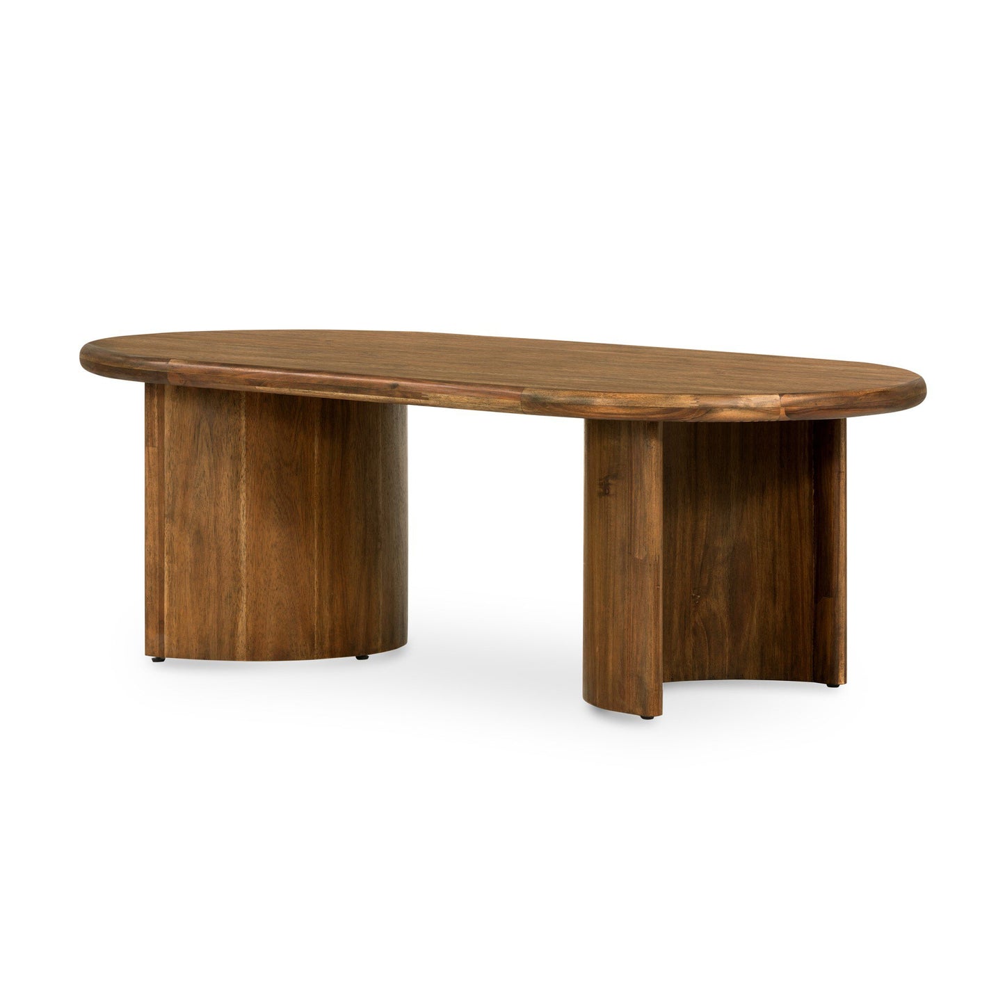 Paden Coffee Table - Seasoned Brown Acacia