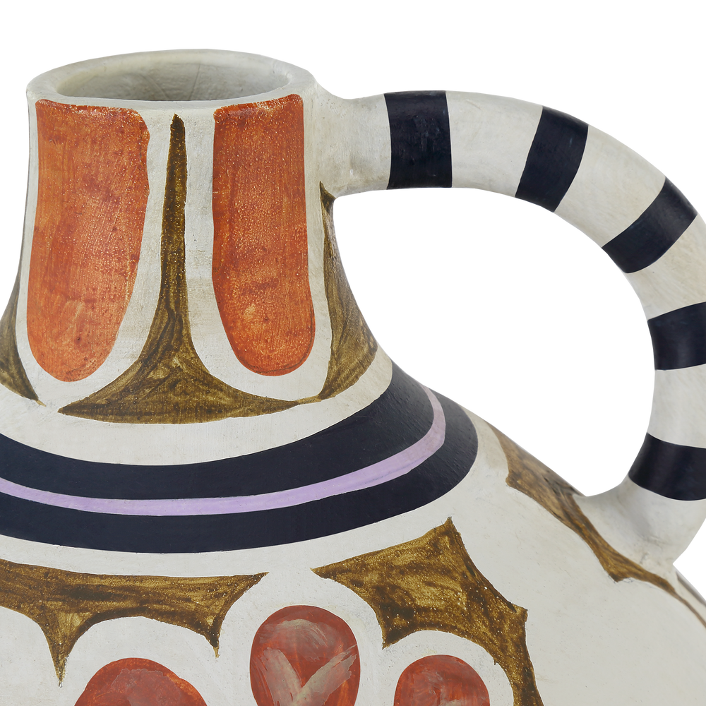 Hamsa Demijohn Vase.