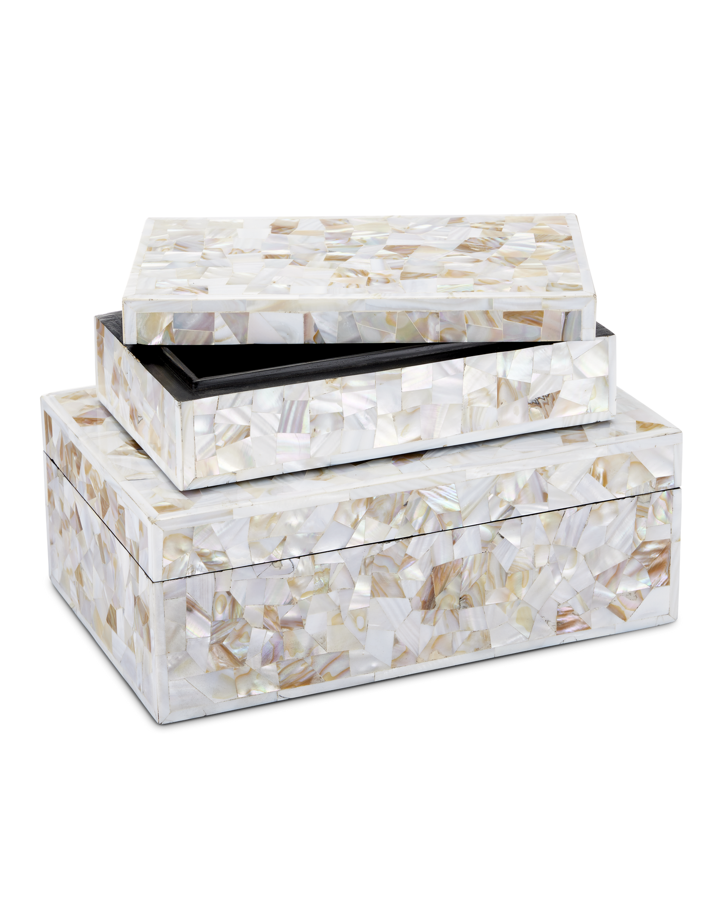 Uma Mother of Pearl Box Set of 2