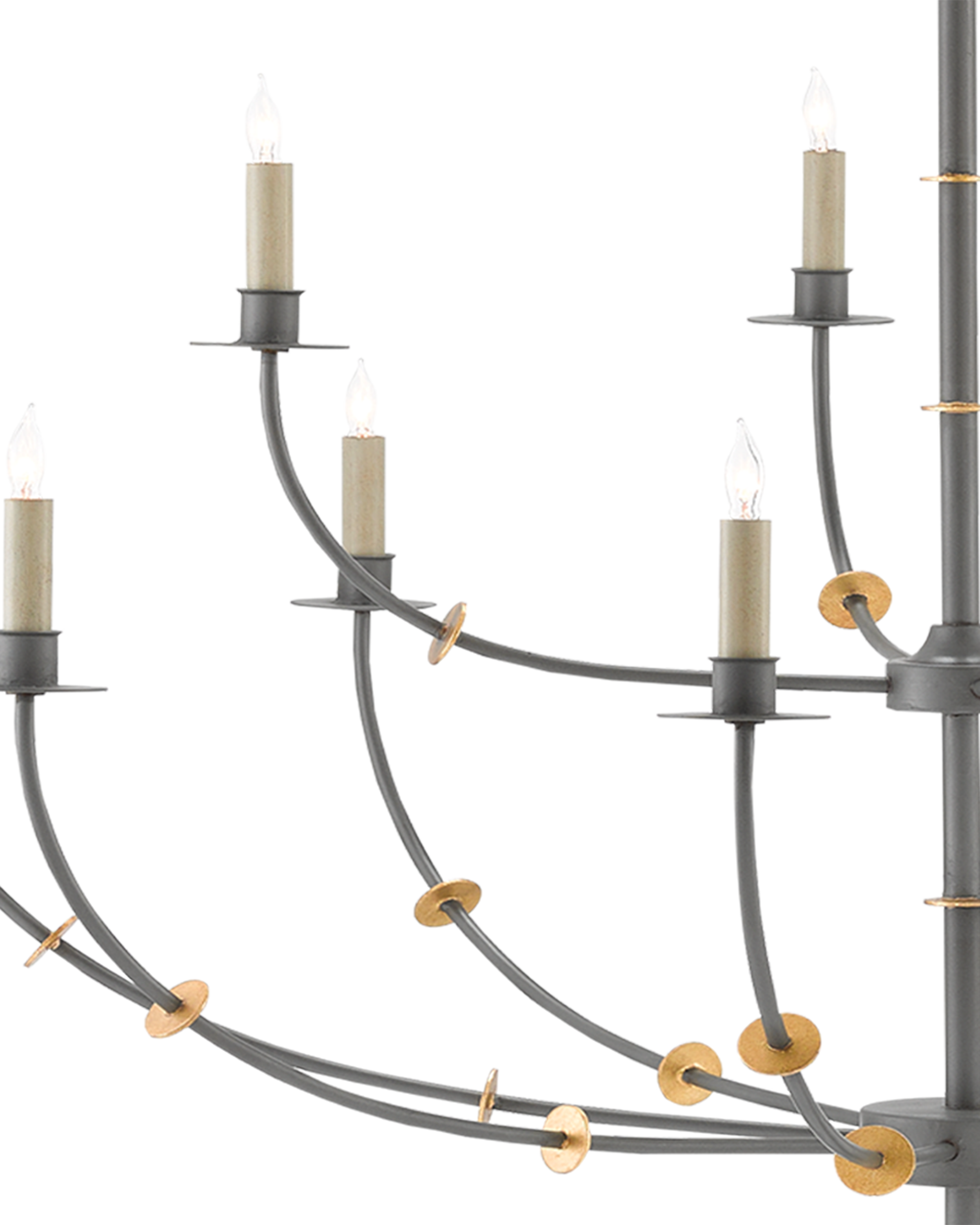 Currey & Company Balladier Chandelier - Thumbnail 3