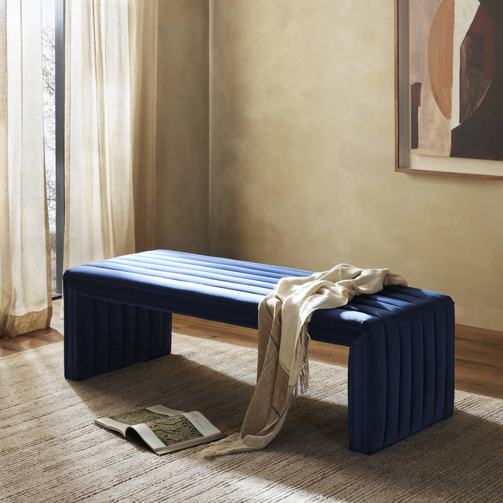 
                      
                        Augustine Bench - Sapphire Navy
                      
                    