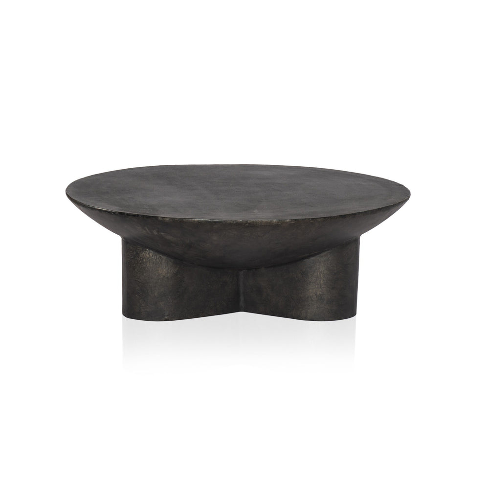 Sante Coffee Table 48" - Raw Black