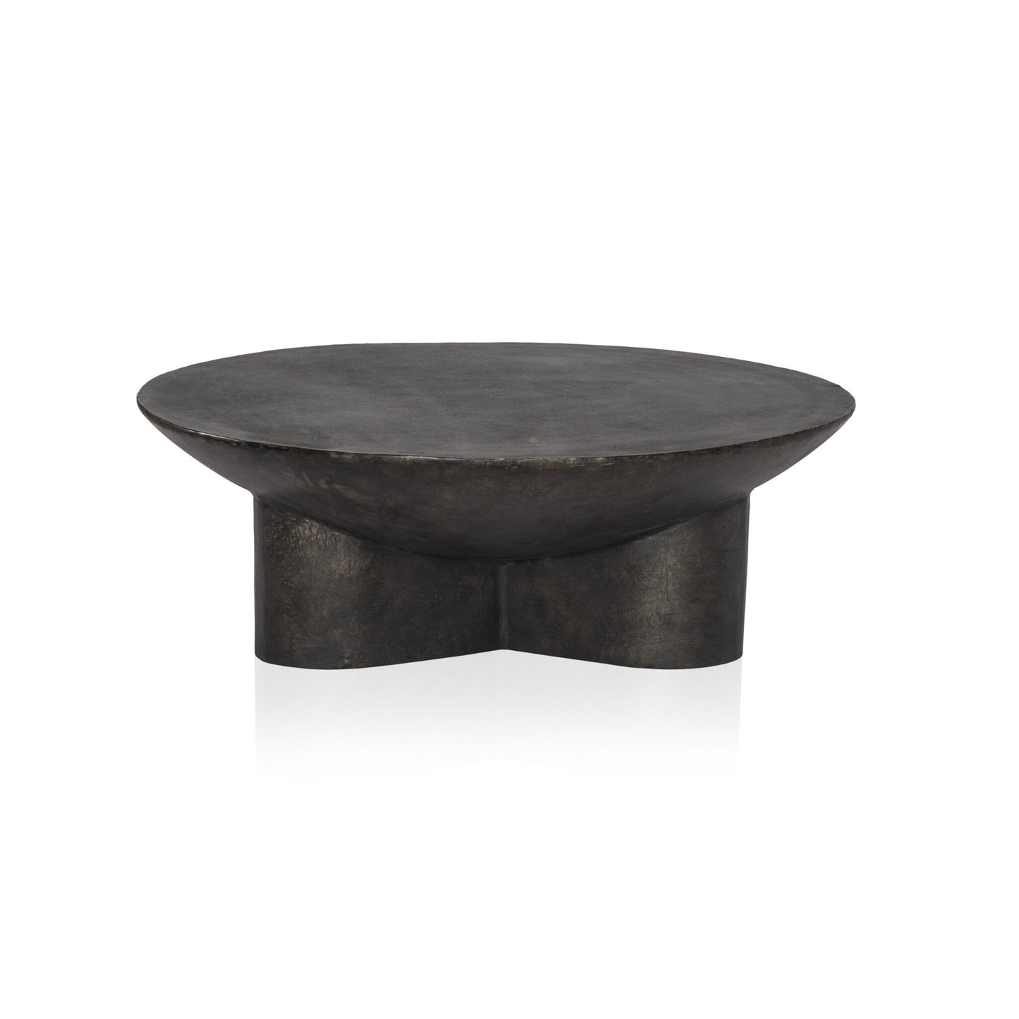 Sante Coffee Table 48" - Raw Black