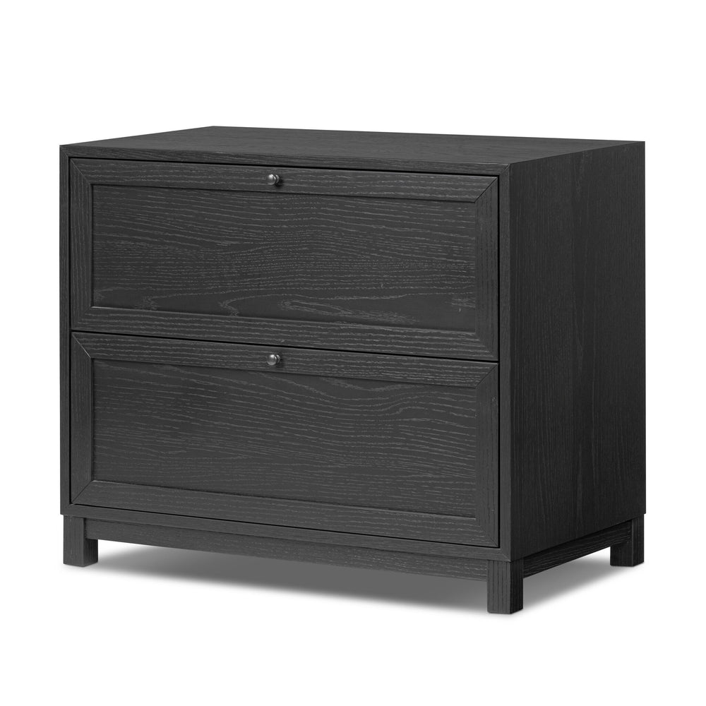 
                      
                        Millie Nightstand - Drifted Matte Black Veneer
                      
                    