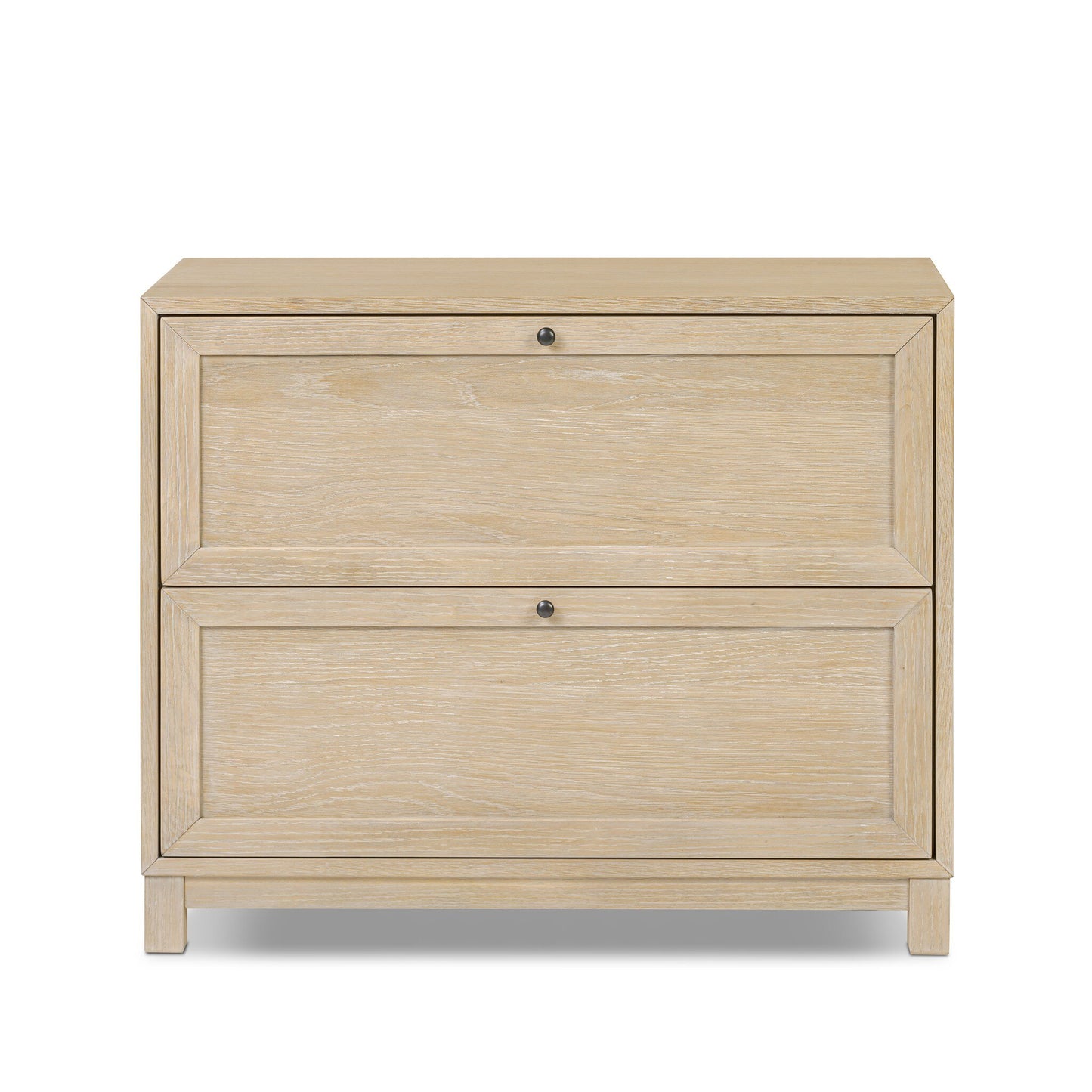 Millie Nightstand - Light Bleach Oak Veneer