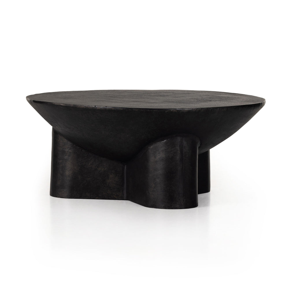 Sante Coffee Table 36" - Raw Black