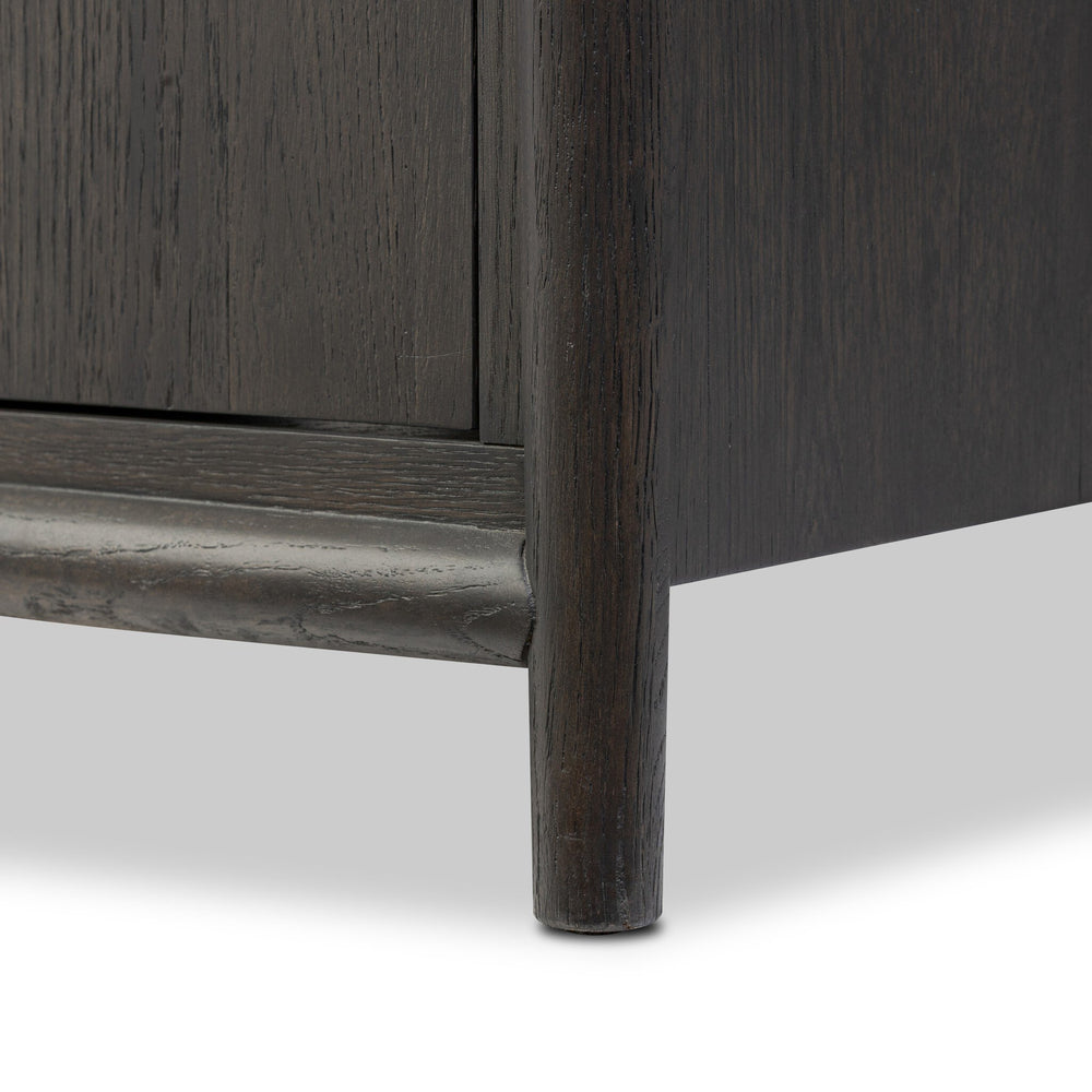 
                      
                        Glenview 6 Door Sideboard - Cracked Smoked Black Veneer
                      
                    