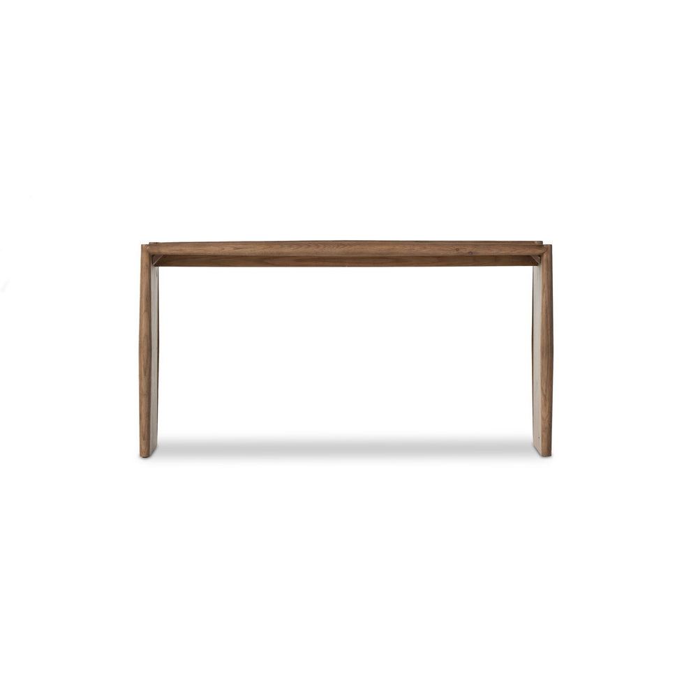 Glenview Console Table - Weathered Oak