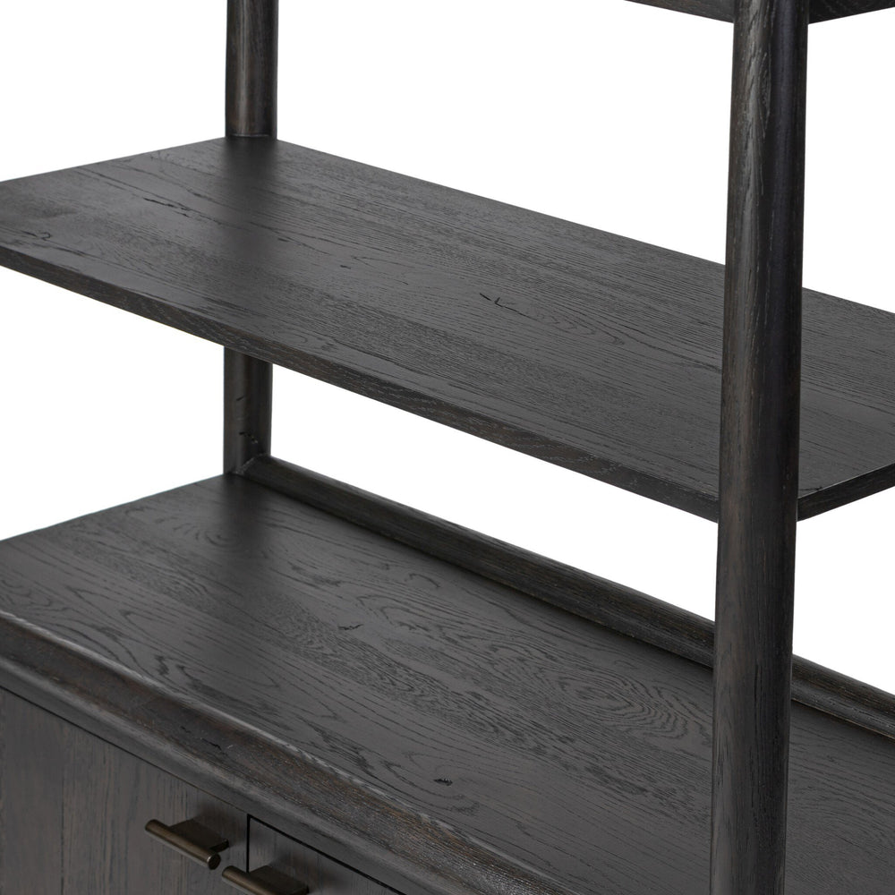 
                      
                        Glenview Bookcase - Smoked Black Oak
                      
                    