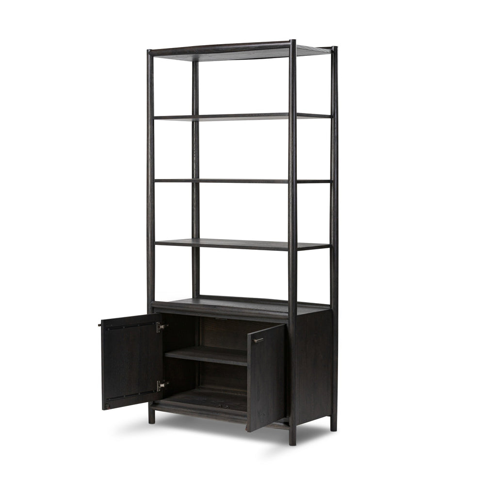 
                      
                        Glenview Bookcase - Smoked Black Oak
                      
                    