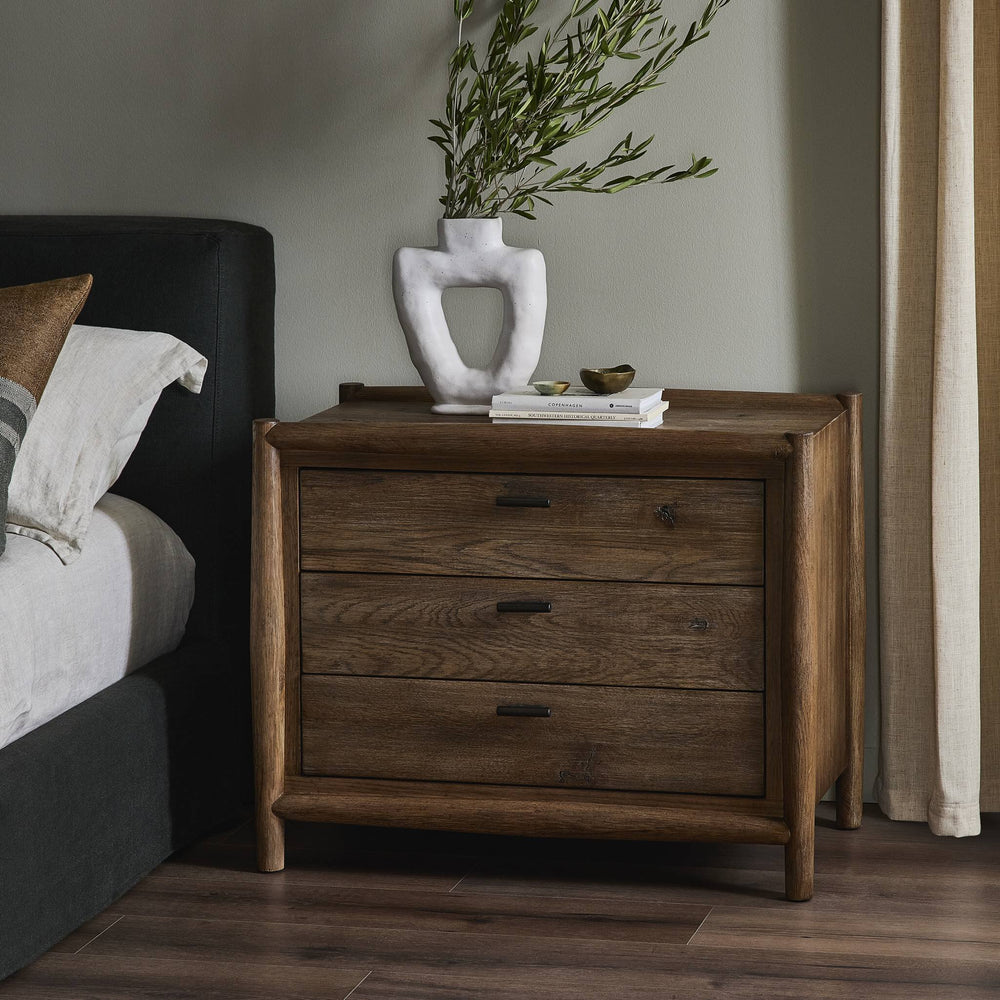 
                      
                        Glenview Nightstand - Weathered Oak Veneer
                      
                    