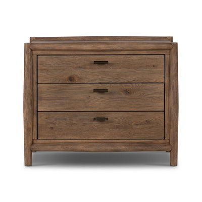 Glenview Nightstand - Weathered Oak Veneer