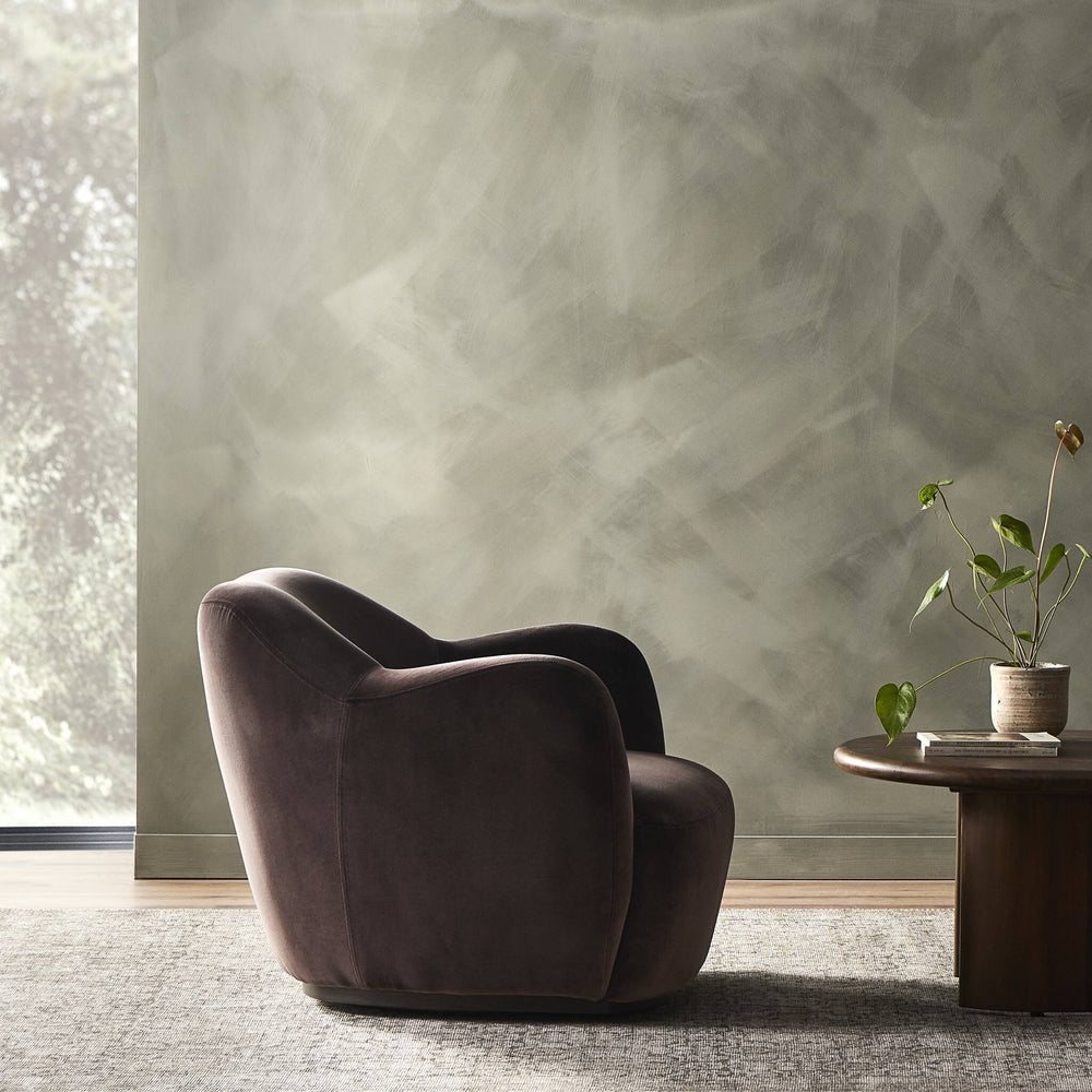 
                      
                        Julius Swivel Chair - Surrey Cocoa
                      
                    
