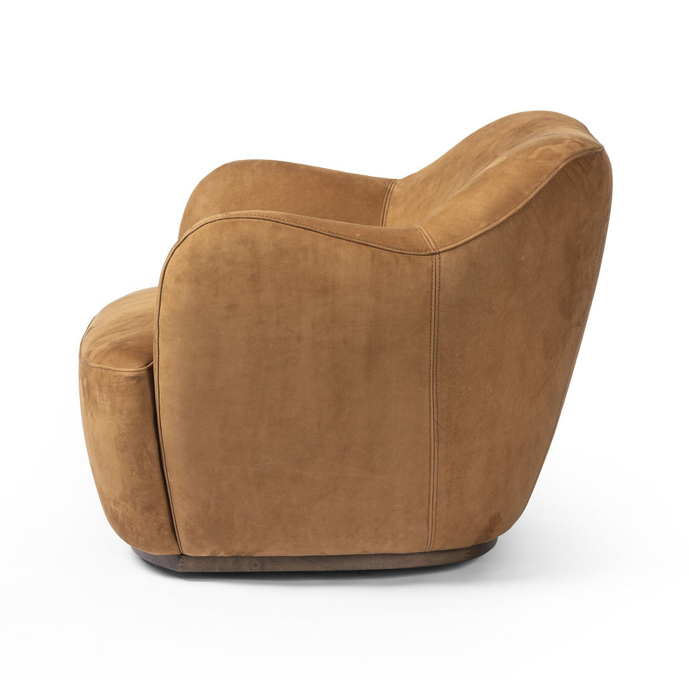 
                      
                        Julius Swivel Chair - Nubuck Cognac
                      
                    
