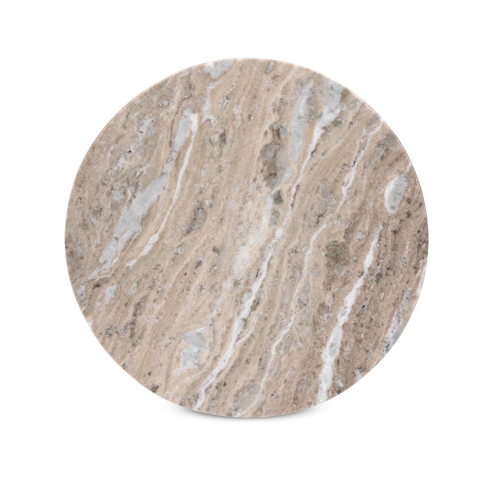 
                      
                        Sophie End Table - Creamy Taupe Marble
                      
                    