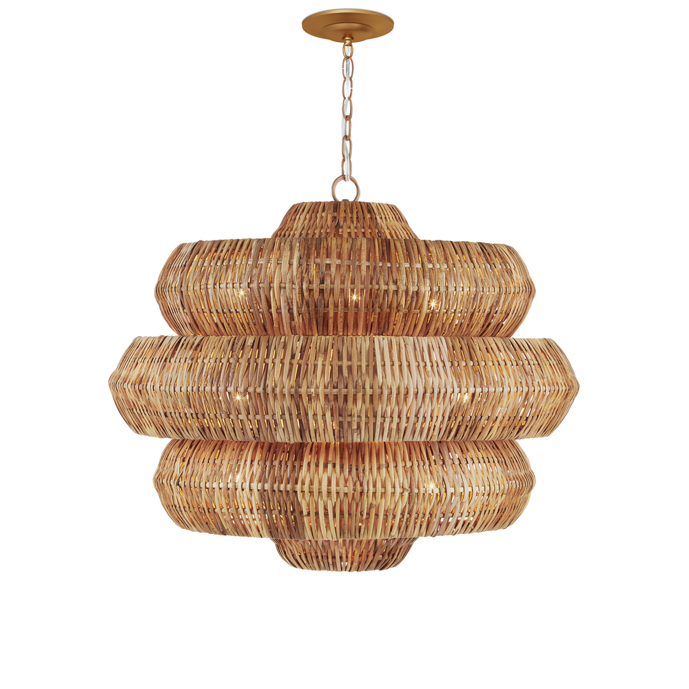 
                      
                        Antibes Medium Natural Chandelier
                      
                    