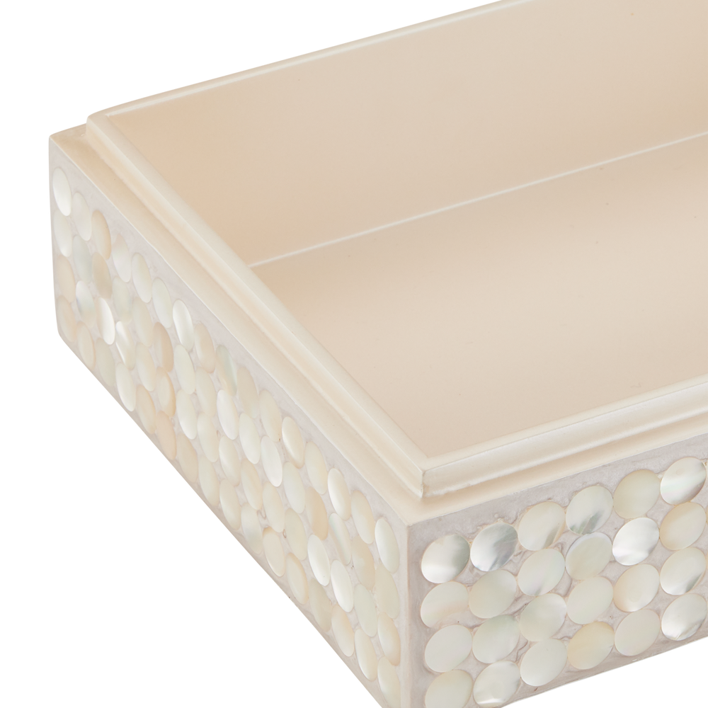 
                      
                        Gerri Dot Mother of Pearl Box Set of 2.
                      
                    