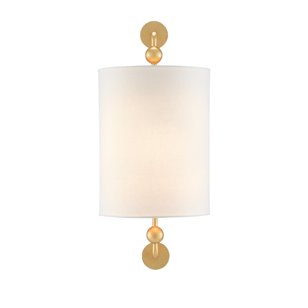 
                      
                        Tavey Gold Wall Sconce.
                      
                    