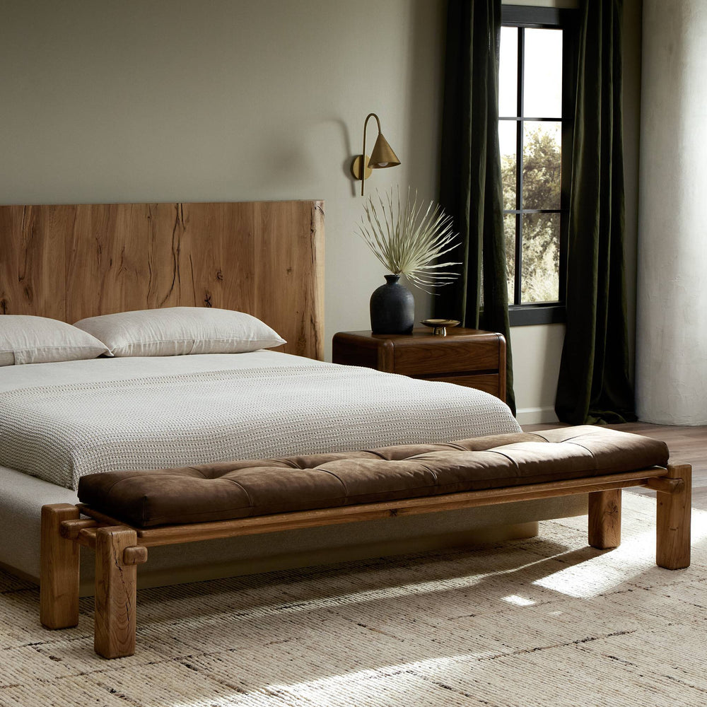 
                      
                        Marcia Accent Bench - Nubuck Cigar
                      
                    