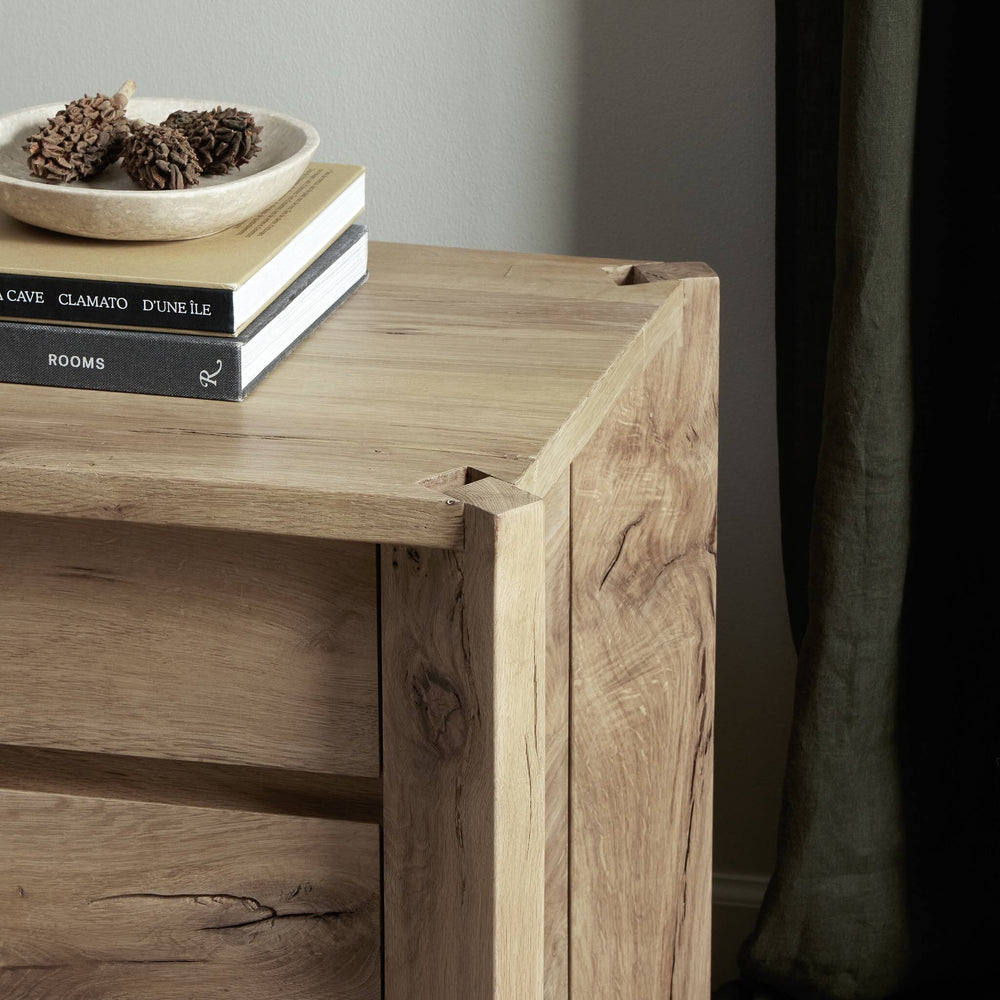 
                      
                        Cassio Nightstand - Natural Reclaimed French Oak
                      
                    