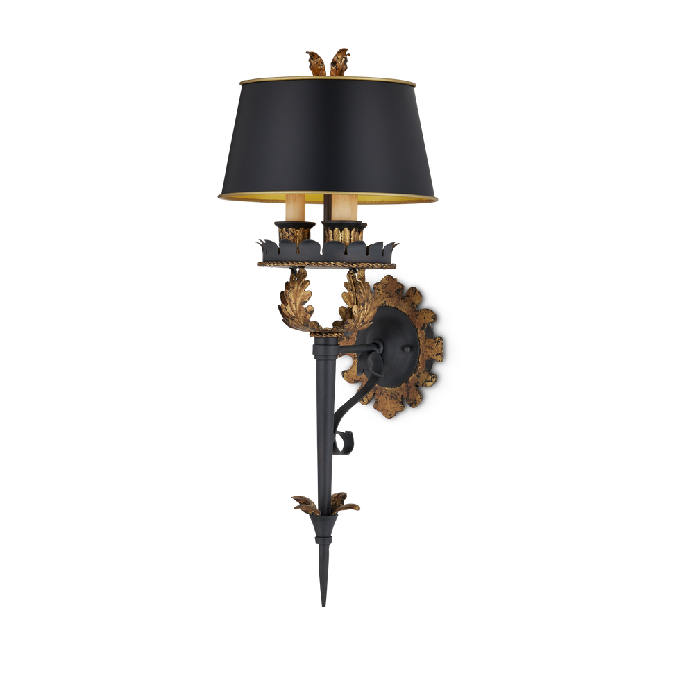 The Duke Gold Wall Sconce