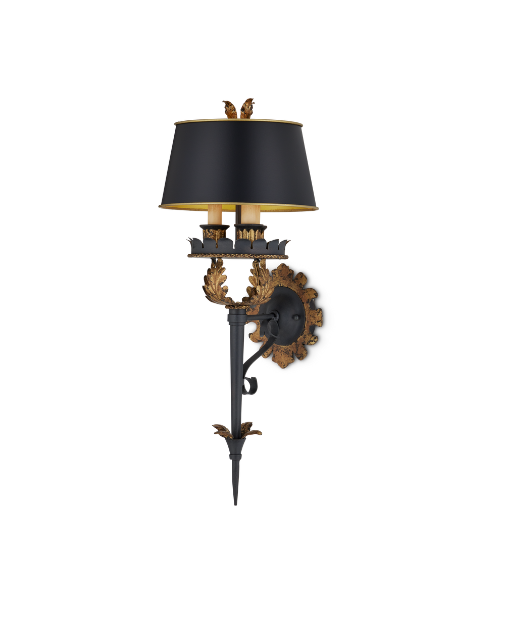 The Duke Gold Wall Sconce