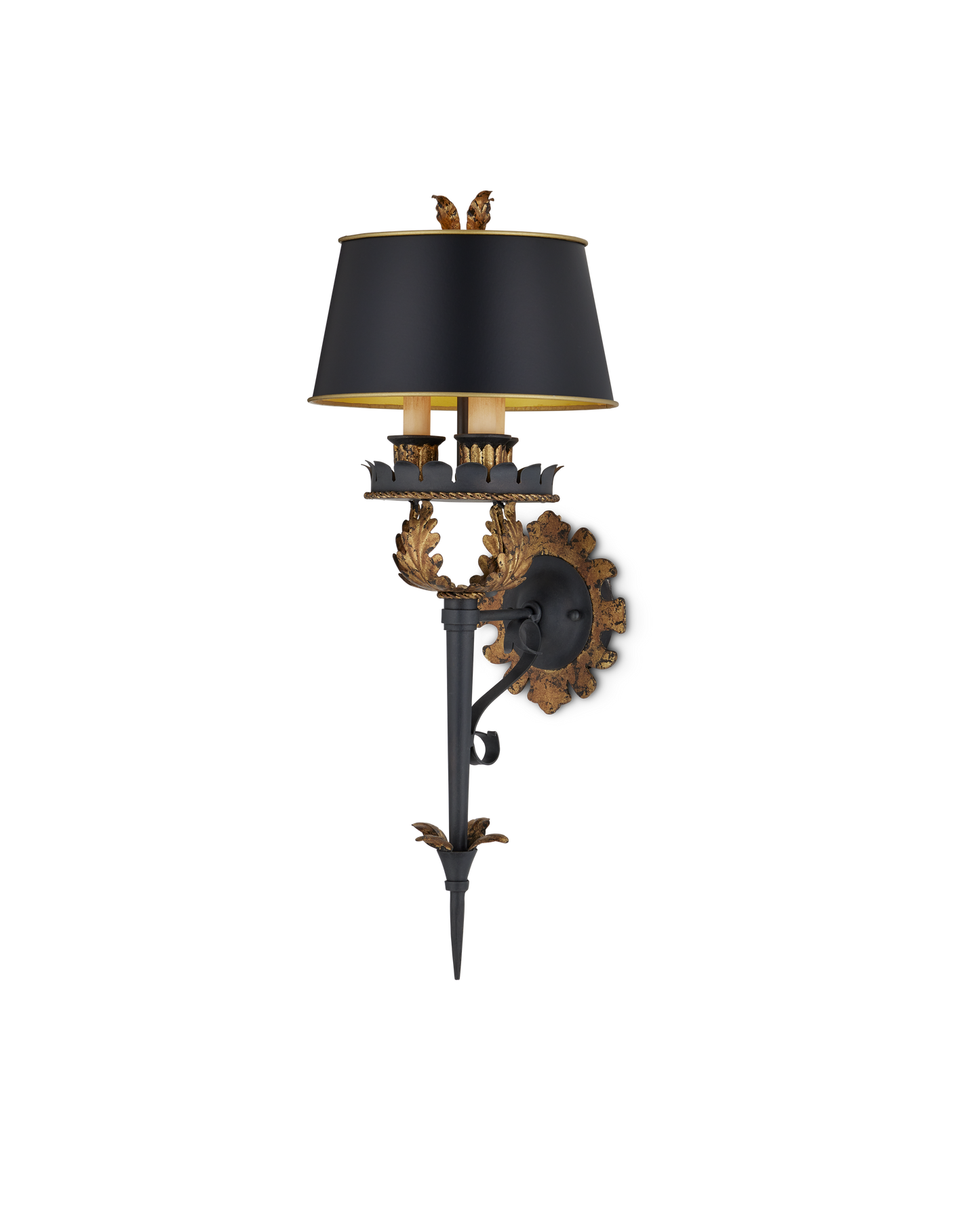 The Duke Gold Wall Sconce