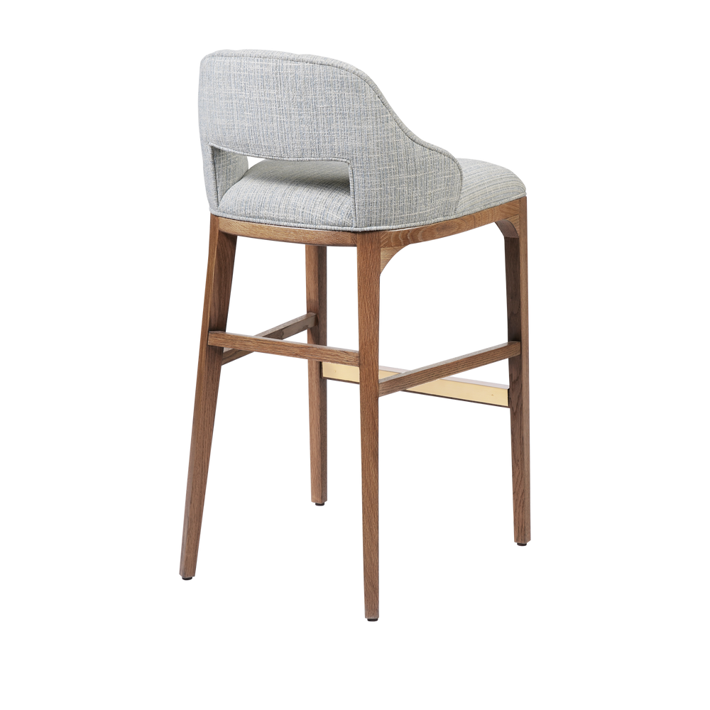 
                      
                        Inga Bar Stool, Greenlight Powder.
                      
                    