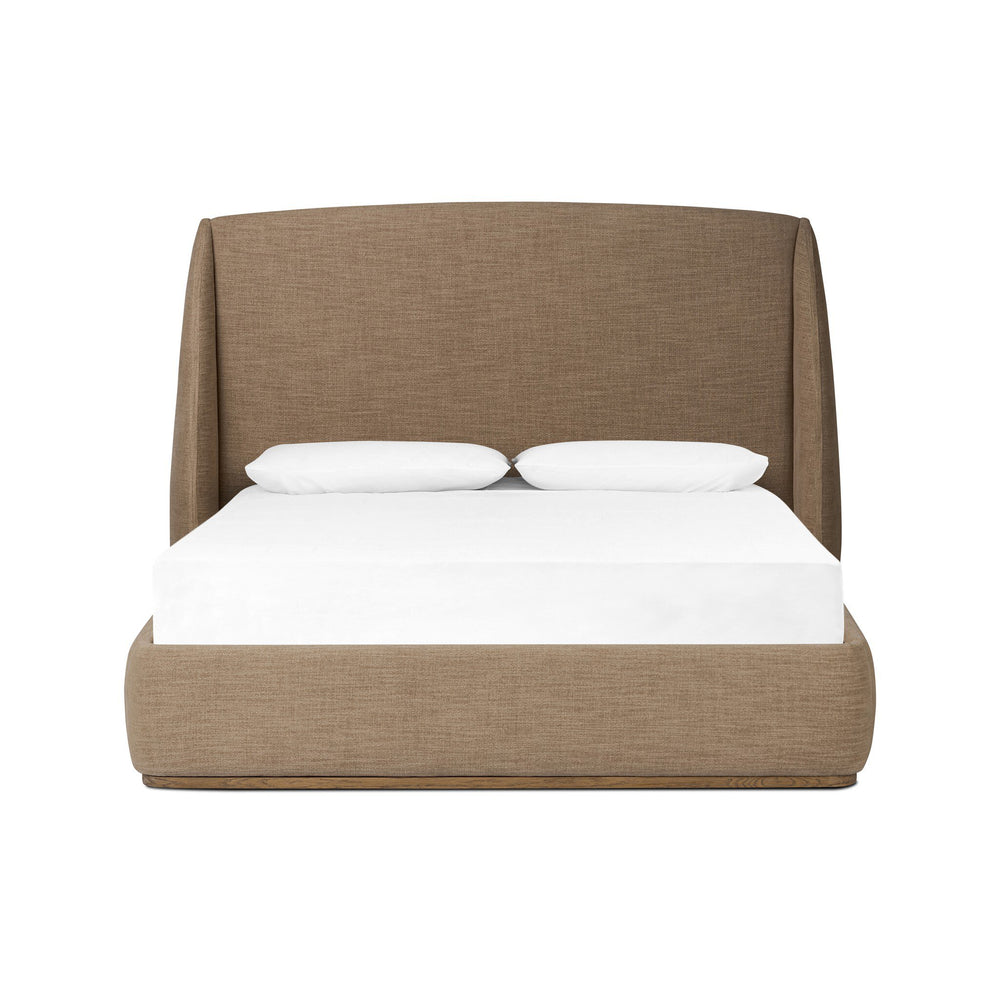 Maeve Upholstered King Bed - Laken Taupe