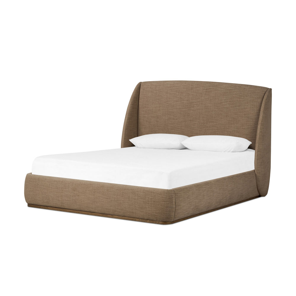 Maeve Upholstered King Bed - Laken Taupe