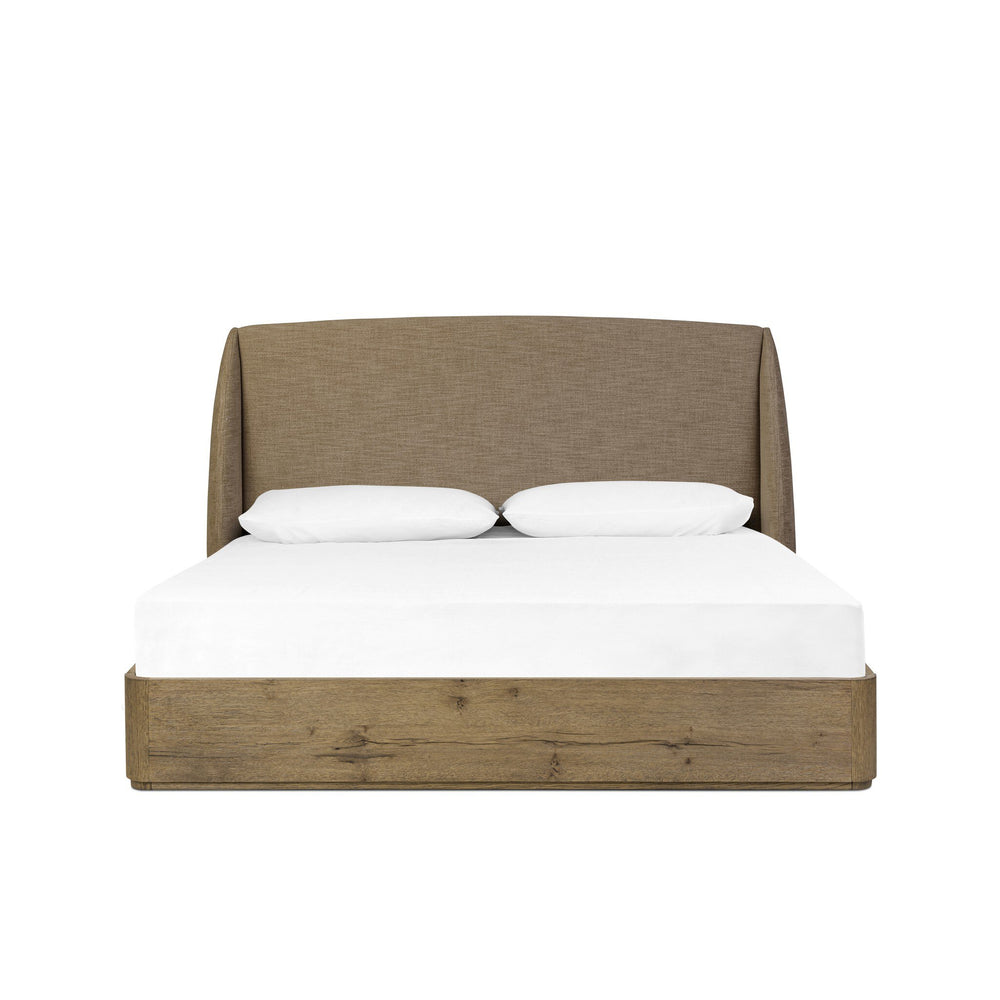 Maeve King Bed - Laken Taupe